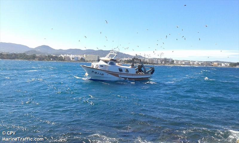 tanit dos (Fishing vessel) - IMO , MMSI 224034140, Call Sign EA5312 under the flag of Spain