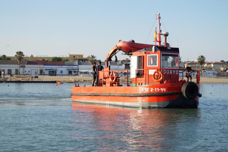aguayo (Dredging or UW ops) - IMO , MMSI 224213680, Call Sign EA4975 under the flag of Spain