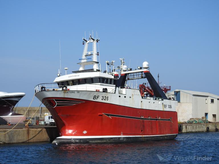 venture iii bf326 (Fishing vessel) - IMO , MMSI 232009468, Call Sign MBJM6 under the flag of United Kingdom (UK)