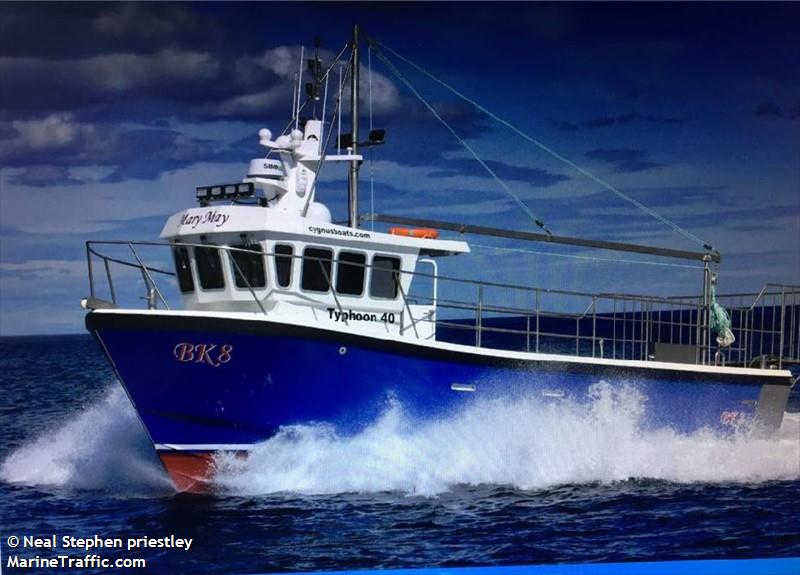 mary may (Fishing vessel) - IMO , MMSI 232017134 under the flag of United Kingdom (UK)