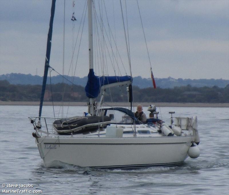 valhalla (Sailing vessel) - IMO , MMSI 235026175, Call Sign VSJM3 under the flag of United Kingdom (UK)