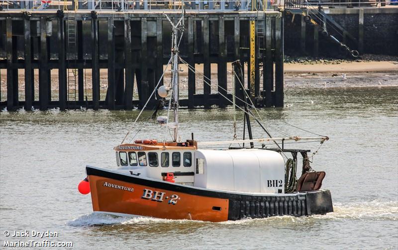 adventure bh2 (Fishing vessel) - IMO , MMSI 235089422, Call Sign ZEZQ2 under the flag of United Kingdom (UK)