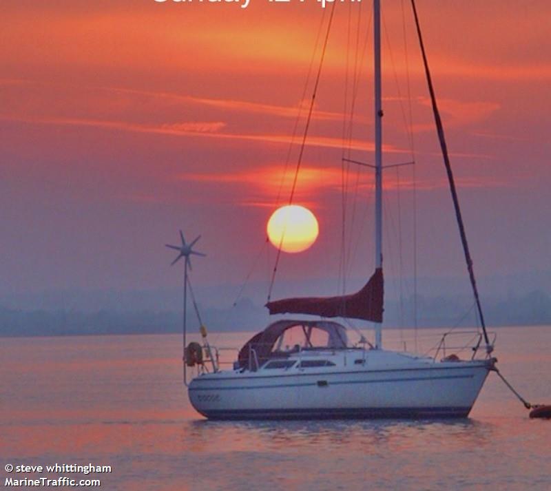 ruby (Sailing vessel) - IMO , MMSI 235100993, Call Sign 2GVZ2 under the flag of United Kingdom (UK)