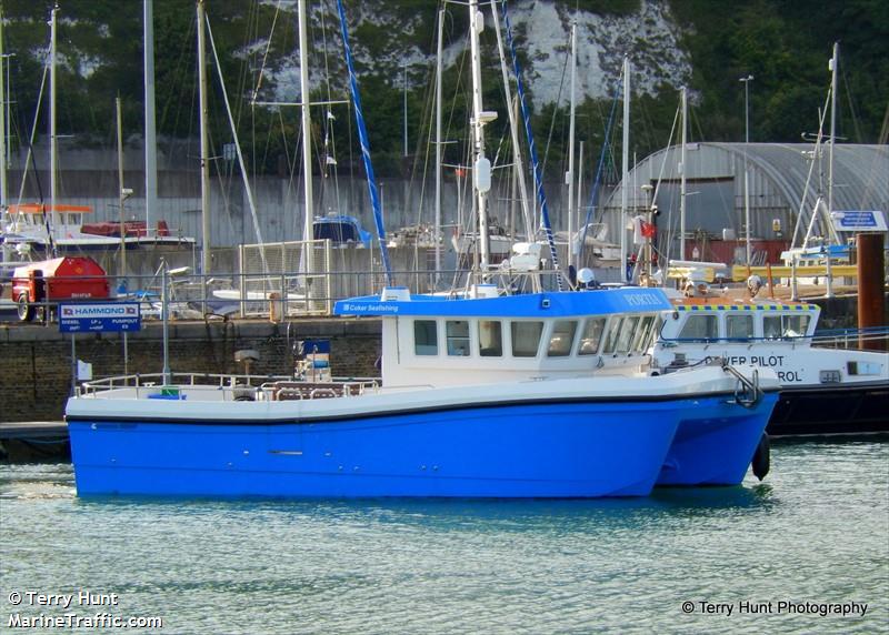portia (Fishing vessel) - IMO , MMSI 235102141 under the flag of United Kingdom (UK)