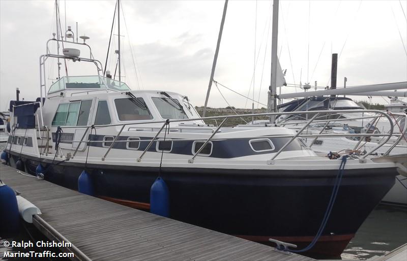 penelope jane (Pleasure craft) - IMO , MMSI 235102286, Call Sign MYUL6 under the flag of United Kingdom (UK)