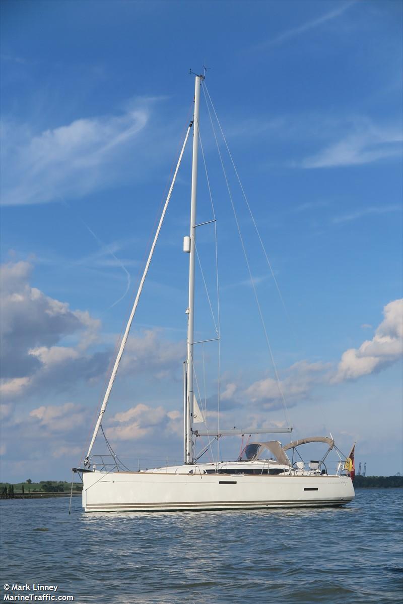 evenstar (Sailing vessel) - IMO , MMSI 235103174, Call Sign 2HFF9 under the flag of United Kingdom (UK)