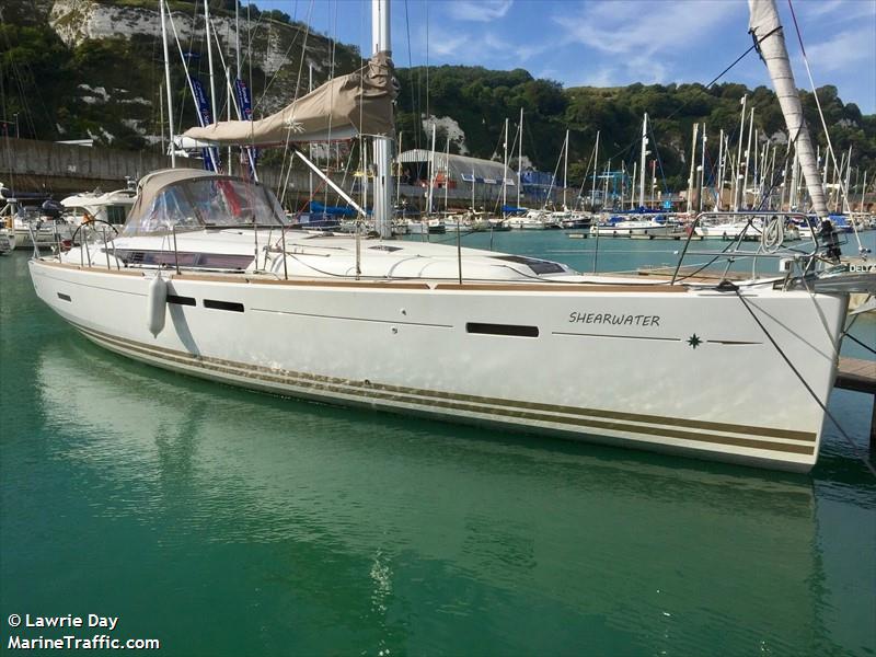 shearwater (Sailing vessel) - IMO , MMSI 235105592, Call Sign 2HHP4 under the flag of United Kingdom (UK)
