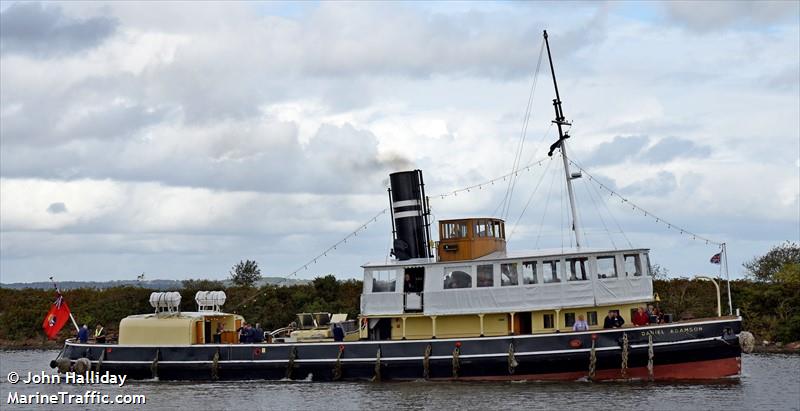 daniel adamson (Pleasure craft) - IMO , MMSI 235116918, Call Sign 2JLL5 under the flag of United Kingdom (UK)