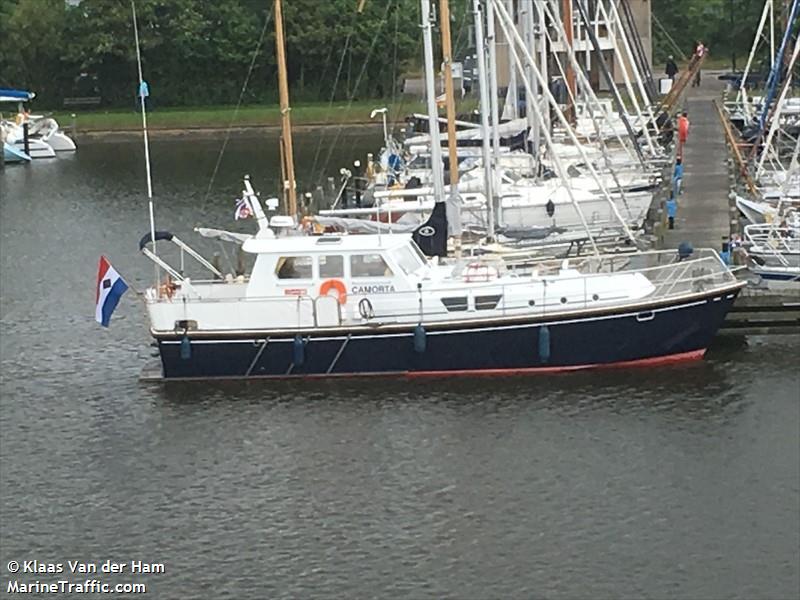 camorta (Pleasure craft) - IMO , MMSI 244010222, Call Sign PC8016 under the flag of Netherlands