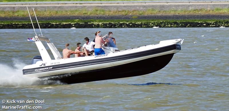 clubman24 (Pleasure craft) - IMO , MMSI 244070744, Call Sign PC2422 under the flag of Netherlands