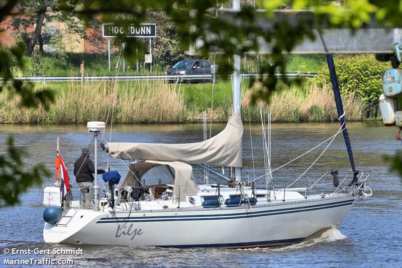 lilje (Sailing vessel) - IMO , MMSI 244100479, Call Sign PF3947 under the flag of Netherlands