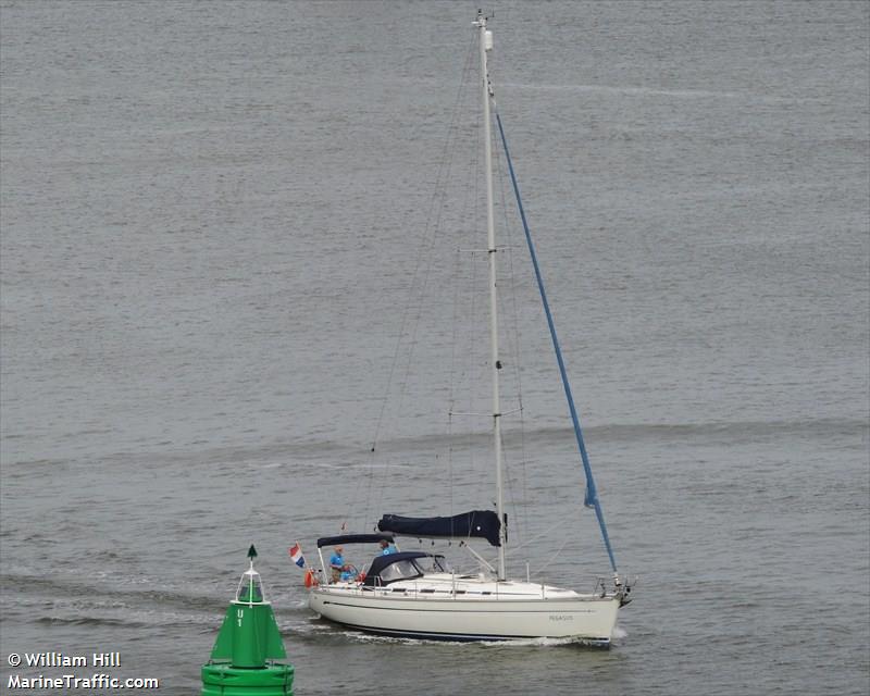 pegasus (Pleasure craft) - IMO , MMSI 244130243, Call Sign PC6589 under the flag of Netherlands