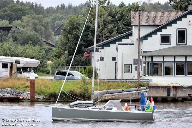 zilt (Sailing vessel) - IMO , MMSI 244183125, Call Sign PC4027 under the flag of Netherlands