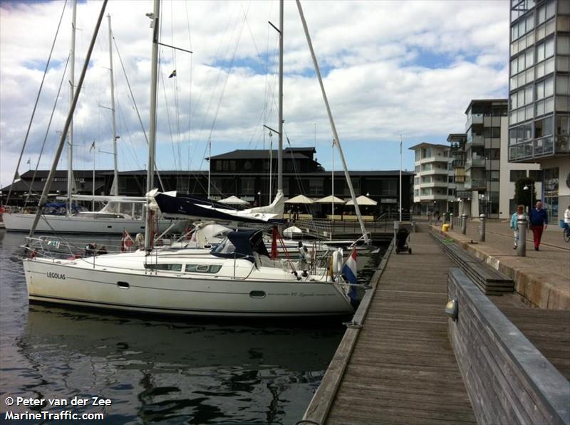 legolas (Pleasure craft) - IMO , MMSI 244710683, Call Sign PB8694 under the flag of Netherlands