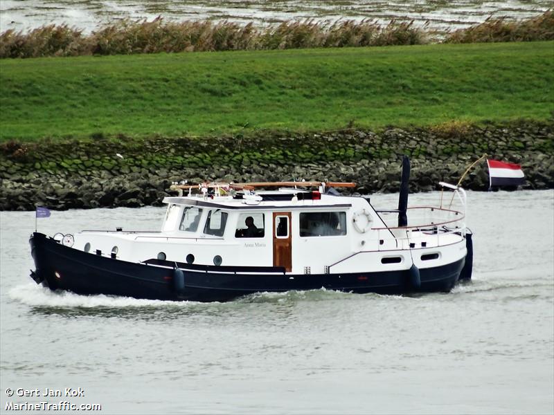 anna maria (Pleasure craft) - IMO , MMSI 244730838, Call Sign PG7261 under the flag of Netherlands