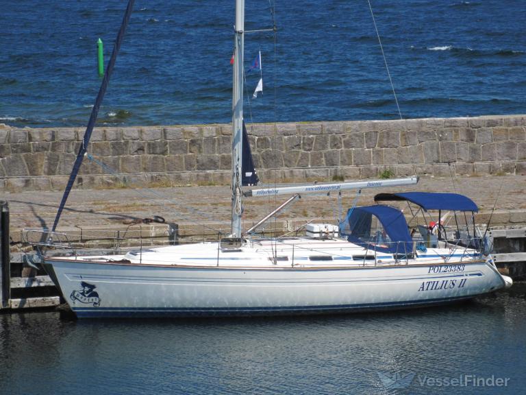 atilius ii (Pleasure craft) - IMO , MMSI 261039760, Call Sign SPS3807 under the flag of Poland