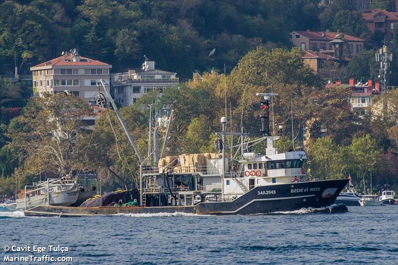 bedevi reis (Fishing vessel) - IMO , MMSI 271072104 under the flag of Turkey