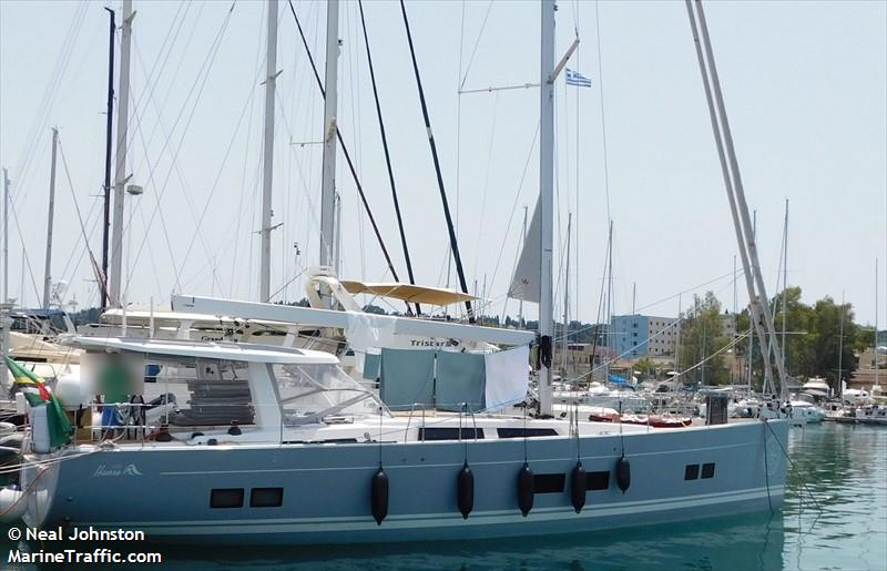 taubin ask (Sailing vessel) - IMO , MMSI 325103600, Call Sign J7AN5 under the flag of Dominica