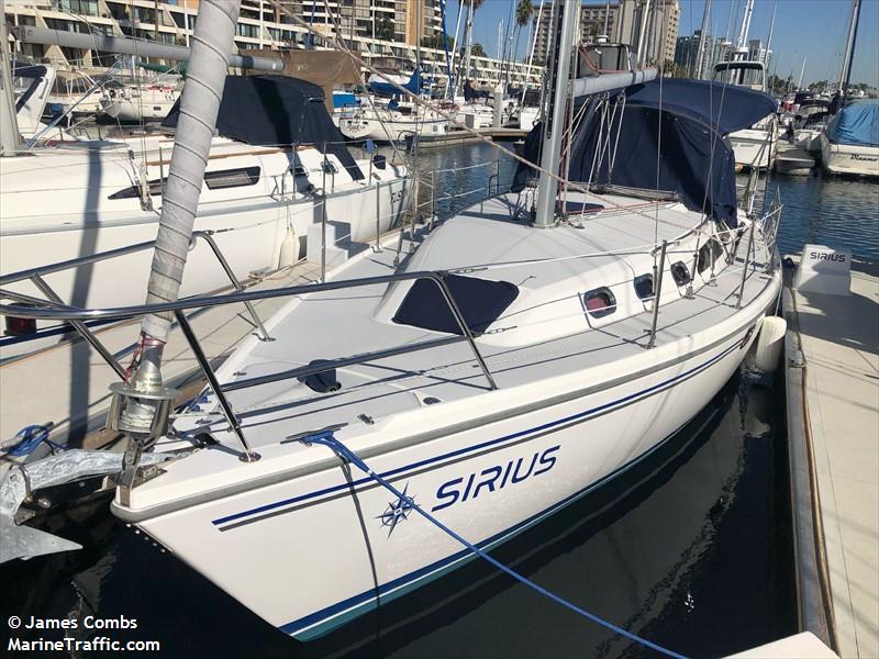 sirius (Pleasure craft) - IMO , MMSI 338354958 under the flag of USA