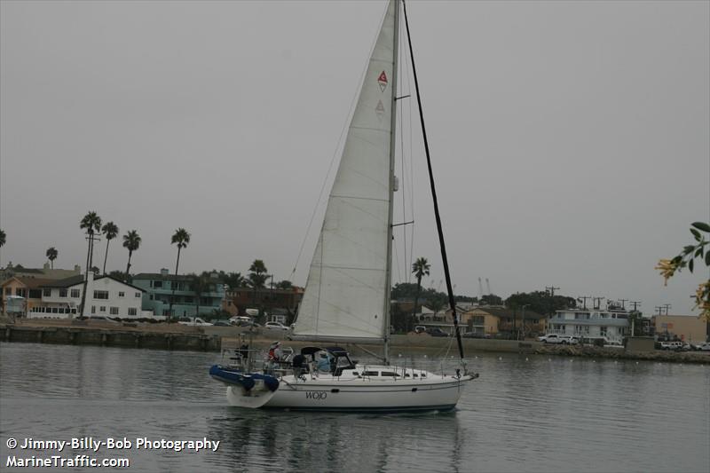 wojo (Sailing vessel) - IMO , MMSI 338355995 under the flag of USA