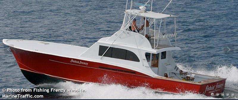fishin frenzy (Fishing vessel) - IMO , MMSI 367552980 under the flag of United States (USA)