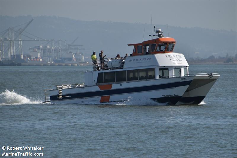 sammy j (Passenger ship) - IMO , MMSI 367776410, Call Sign WDJ4308 under the flag of United States (USA)