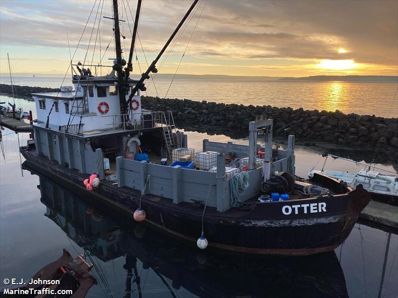 otter (Fishing vessel) - IMO , MMSI 367782140, Call Sign WDJ4886 under the flag of United States (USA)