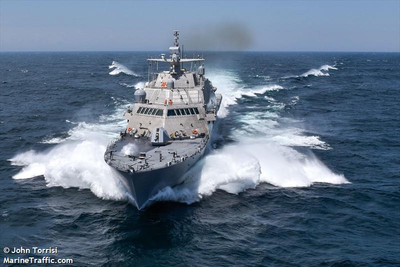 u.s. warship (Military ops) - IMO , MMSI 369970708 under the flag of United States (USA)