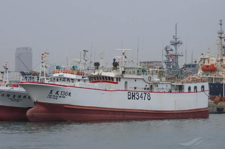 yuh yeou no.136 (Fishing vessel) - IMO , MMSI 416249900, Call Sign BH3478 under the flag of Taiwan