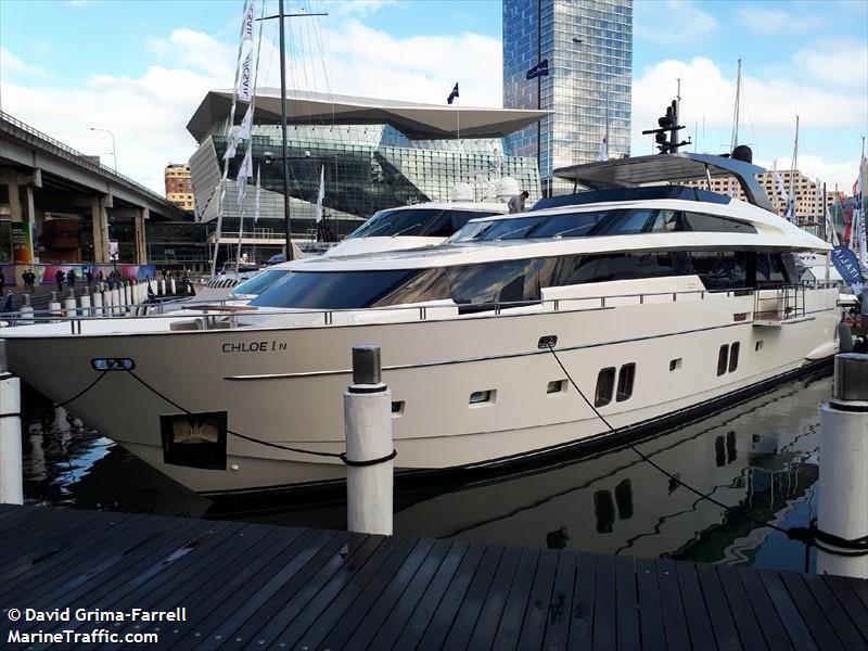 chloe 1 (Pleasure craft) - IMO , MMSI 503046770 under the flag of Australia