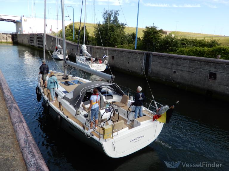 gintonic (Pleasure craft) - IMO , MMSI 205279130, Call Sign OP2791 under the flag of Belgium