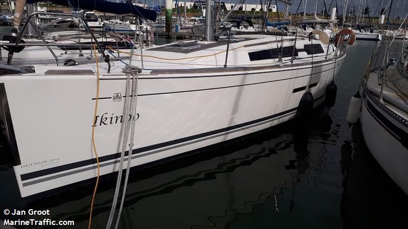 ikinoo (Pleasure craft) - IMO , MMSI 205453930, Call Sign OP4539 under the flag of Belgium