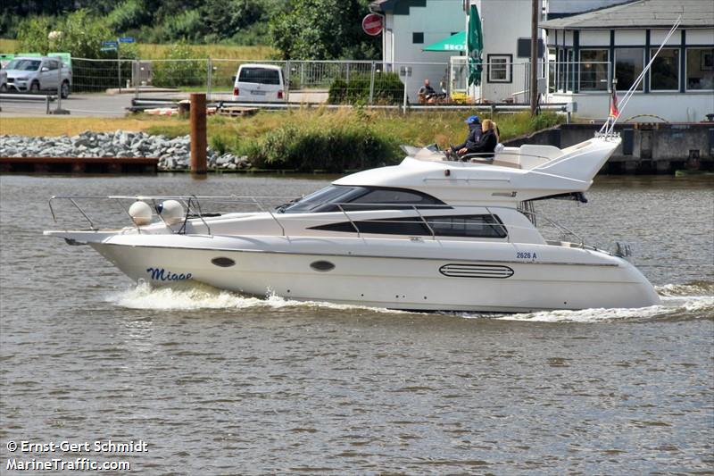 migge (Pleasure craft) - IMO , MMSI 211132380, Call Sign DC3143 under the flag of Germany