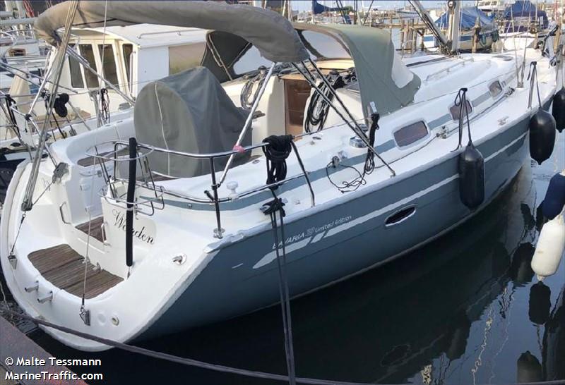 grey pearl (Sailing vessel) - IMO , MMSI 211299080, Call Sign DF5950 under the flag of Germany
