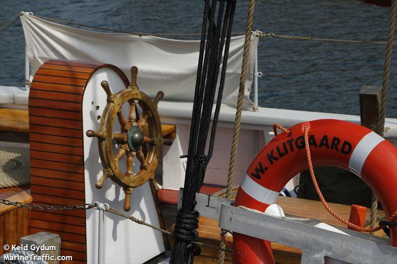 w.klitgaard (Sailing vessel) - IMO , MMSI 219000942, Call Sign OXBX under the flag of Denmark