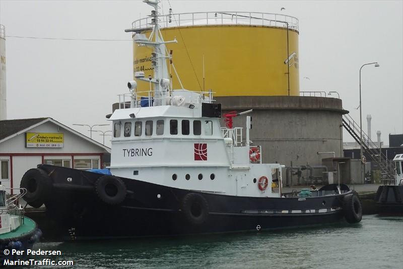 tybring (Tug) - IMO , MMSI 219006563, Call Sign OYDP under the flag of Denmark
