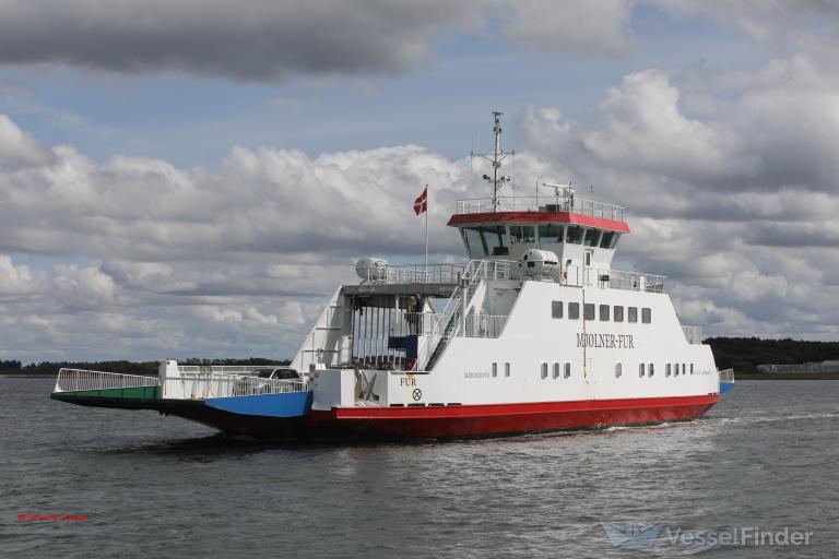 mjoelner-fur (Passenger/Ro-Ro Cargo Ship) - IMO 9635327, MMSI 219016683, Call Sign OZEW under the flag of Denmark
