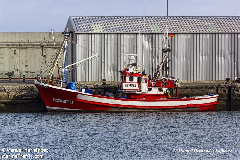 paquita perez (Fishing vessel) - IMO , MMSI 224205630, Call Sign EB6332 under the flag of Spain