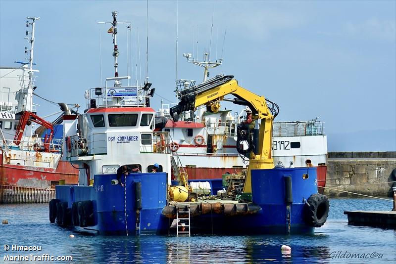 dsv commander (-) - IMO , MMSI 225990413 under the flag of Spain