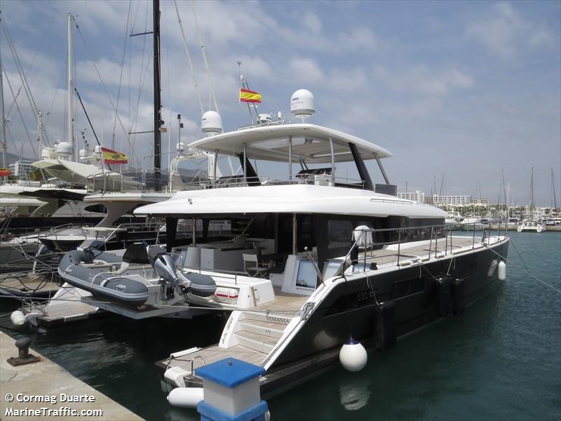 yemanja (Pleasure craft) - IMO , MMSI 227428150, Call Sign FAD7681 under the flag of France