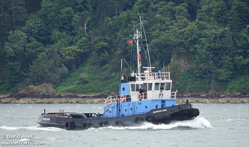 garrion owl (Tug) - IMO , MMSI 232028036, Call Sign MHLZ8 under the flag of United Kingdom (UK)