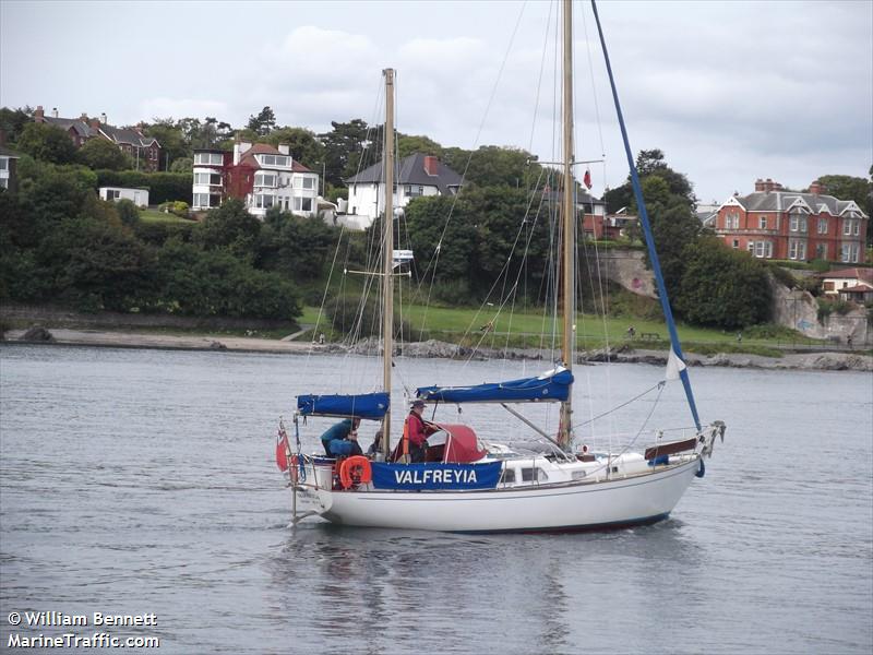 valfreyia (Pleasure craft) - IMO , MMSI 235055017, Call Sign 2EGJ under the flag of United Kingdom (UK)
