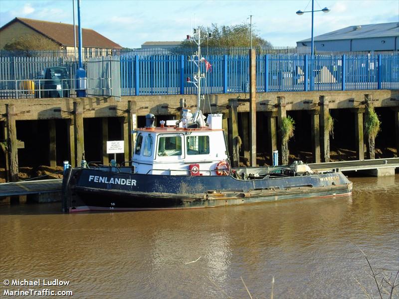 fenlander (Tug) - IMO , MMSI 235083217, Call Sign MZYM6 under the flag of United Kingdom (UK)