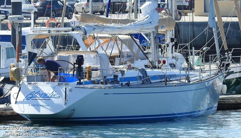 blondie (Unknown) - IMO , MMSI 244010510, Call Sign PD8352 under the flag of Netherlands