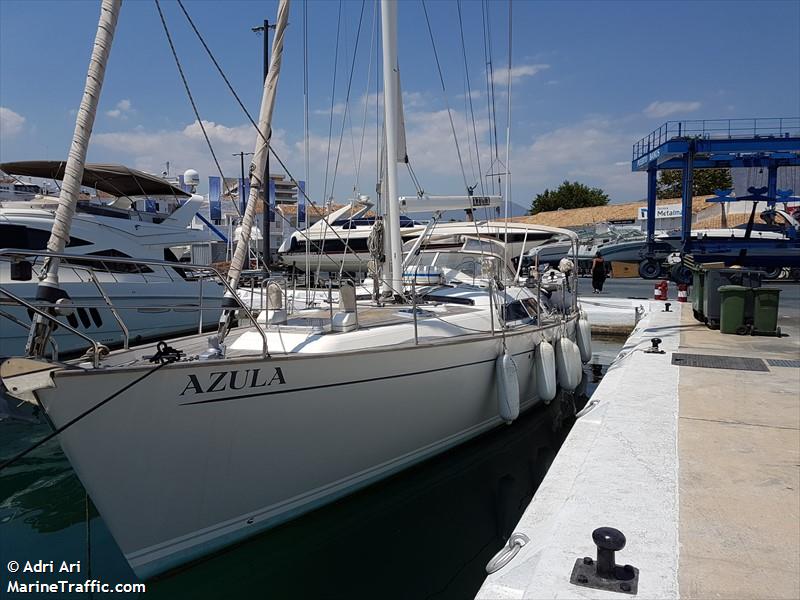 azula (Sailing vessel) - IMO , MMSI 244013465, Call Sign PF6393 under the flag of Netherlands