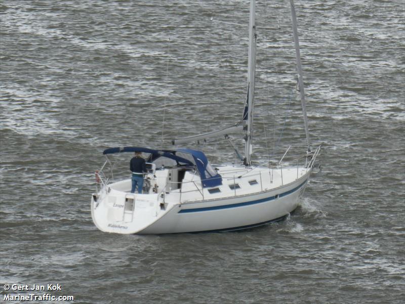 escape (Sailing vessel) - IMO , MMSI 244070910, Call Sign PD6365 under the flag of Netherlands