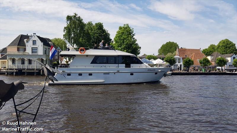 atlantis (Pleasure craft) - IMO , MMSI 244150367, Call Sign PF5133 under the flag of Netherlands