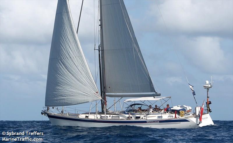 meneldor (Sailing vessel) - IMO , MMSI 244180972, Call Sign PF8248 under the flag of Netherlands