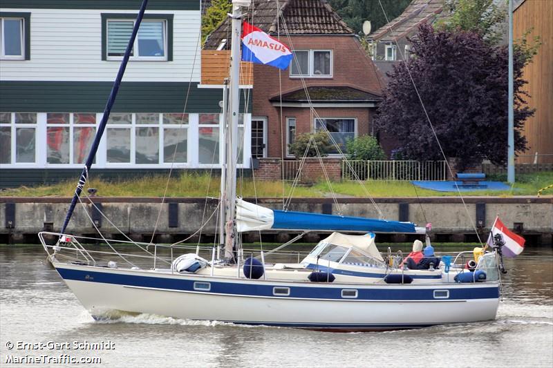 second love (Sailing vessel) - IMO , MMSI 244210466, Call Sign PG9906 under the flag of Netherlands