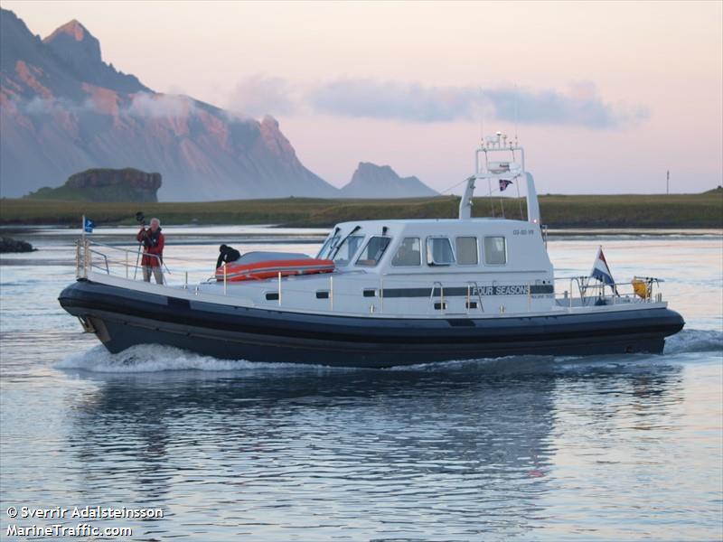 four seasons (Pleasure craft) - IMO , MMSI 244730570, Call Sign PB9714 under the flag of Netherlands